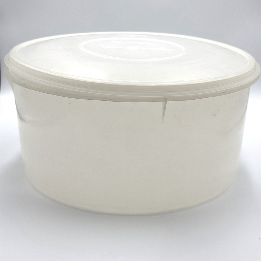 Vintage 1954Tupperware Large Round Cake storage container w/lid Seal 224-1 USA